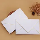 Greeting Card Wholesale Custom Printing Gold Foil Business Greeting Card Envelope