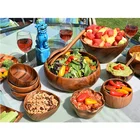 Coconut Bamboo Bowl High Quality Natural Baby Bamboo Coconut Bowl Bamboo Bowl Hot Sale