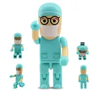 Oem Clinic And Medicine Promotional Gift Usb 2.0 Interface Customized Logo Printing 8GB Doctor Shape Usb Pendrive