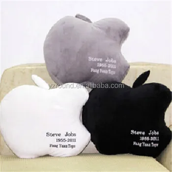 Apple pillow for steve jobs plush soft toys