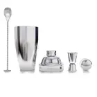 Cocktail Martini Martini Set Stainless Steel Cocktail Shaker Home Bar Set Includes 24 OZ Martini Shaker