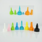 Crafts Plastic Bottle Plastic Dropper Bottle 40ml Adhesive Glue Packaging Liquid Paints Arts And Crafts Container Pointed Cap HDPE Empty Plastic Jar Squeeze Dropper Bottle