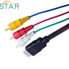 Video Audio Cable Car Video And Audio Cables 3 Rca Female Male Av Video Audio Cable For Car