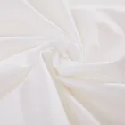 Sheet White White White Sheets 50% Polyester 50%cotton Satin Fitted Sheet Pure White