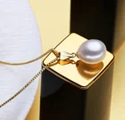 Pearls Pearl Earring Pearl Round Freshwater Pearls Latest Design 18K Gold Wholesale Real Freshwater Pearls Set Round Pearl Necklace And Earring Pearl Jewelry