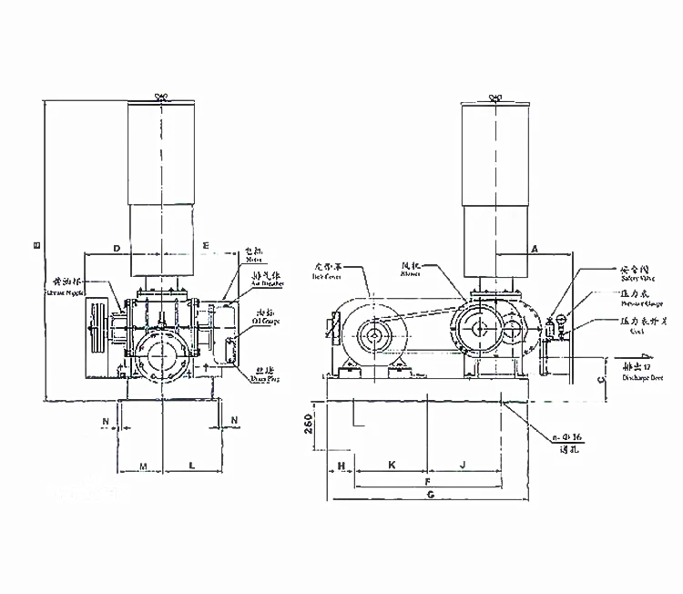 Roots Vacuum Pump, 380v, Electric - detail 12