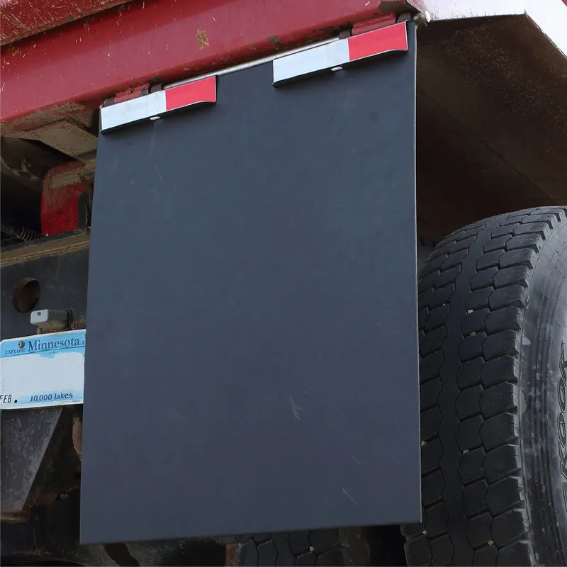 Pair Universal Plain  Commercial Rubber Mudflaps Truck/Trailer/Van 16"x12" 