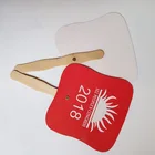 Promotional Cheap Fan Paper Fan Promotional Cheap Custom Paper Single Side Bamboo Hand Fan