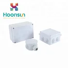 Connection Box Junction Box Custom Plastic ABS IP65 Connection PVC Cable Screw Electrical Junction Box