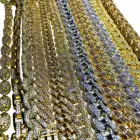 Necklaces Necklaces Name Necklace Cuban Link Chain Fashionable 18K Gold Jewelry Necklaces