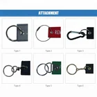 Name Keychain Custom Brand Logo Embroidered Keychains F/A-18F Twill Machine Embroidered Airplane Keychains
