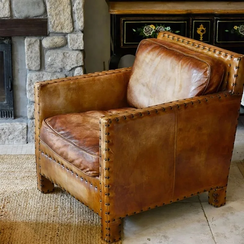 old single sofa chair