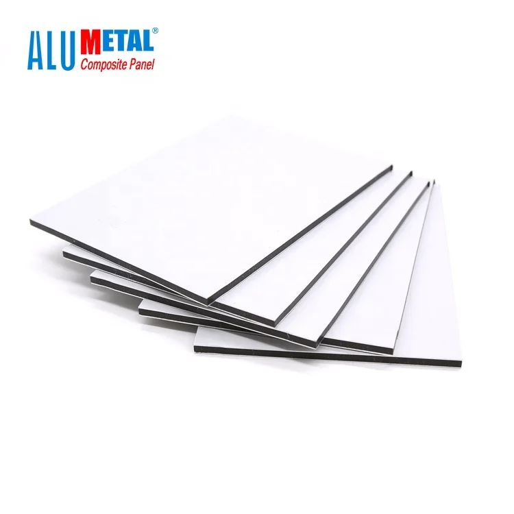 Di-bond 2 Sheets at A4 Size 3mm White Aluminium Composite Alupanel 