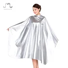 Gold Cape Hair Cape Gold Biodegradable Waterproof Hair Color Cape For Salons Diy Hair Cutting Coloring Cape