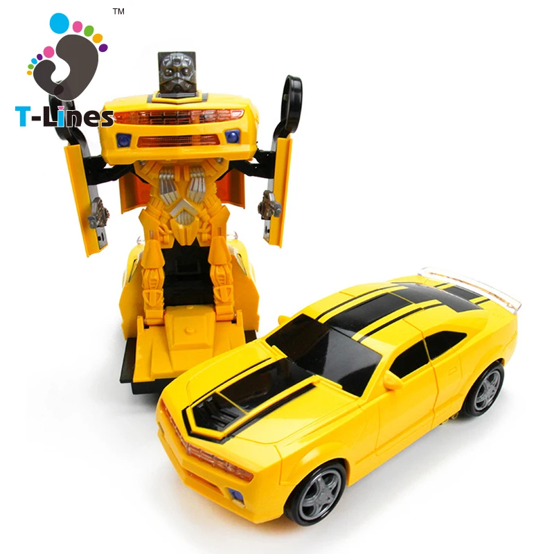 6" Embrujado-bot Conjunto de 5 robots vehículos transformar coche camión Niños Juguete Diversión 