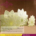 Wedding New Products Flower Shape Silver Wedding Backdrop Decoration For Sale