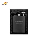 Promotional Gifts Customized Promotional Wholesale Novelty Gifts Black Painting Hip Flask With Funnel