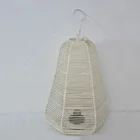 Colour Lantern Natural Lanterns Hanging Natural Colour Handmade Garden Hanging Solar Rattan Led Light Lantern