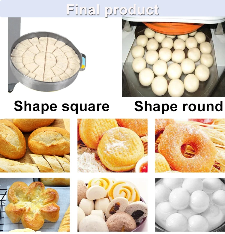 Automatic Volumetric Pie Dough Divider Machine Dough Extruder Cutter Machine factory
