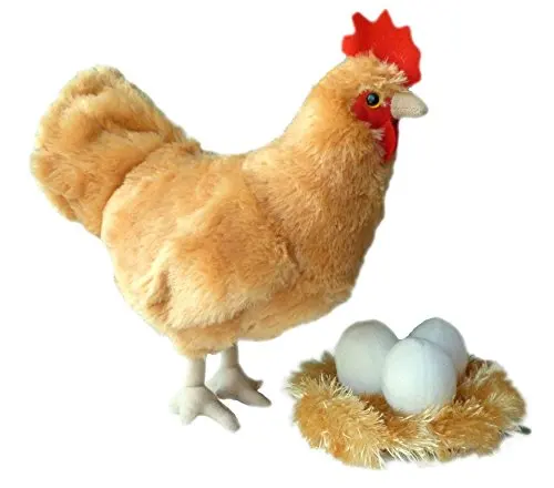 realistic chicken plush