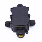 Connector Cable Junction Box High Quality Plastic 4 Way Connector Ip68 Waterproof Cable Junction Box
