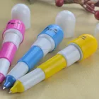 Pen Customized Logo Cute Face Pill Ball Point Vitamin Capsule Ball Play Pen Stationery Capsule Shape Pen