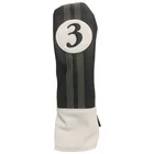 Golf New Design Custom Made Logo Waterproof Protective Embroidery Pu Leather Golf Clubs Golf Driver Headcovers