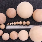 Wooden Toys 30mm Wooden Ball Wholesale Custom Natural Wooden Toys Educational 20mm 30mm 40mm Wooden Balls Of Different Size
