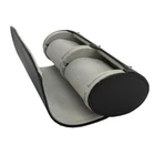 Watch Holder Oval Watch Organizer Storage Box Double Slots Watch Holder Oval Leather Watch Roll Case