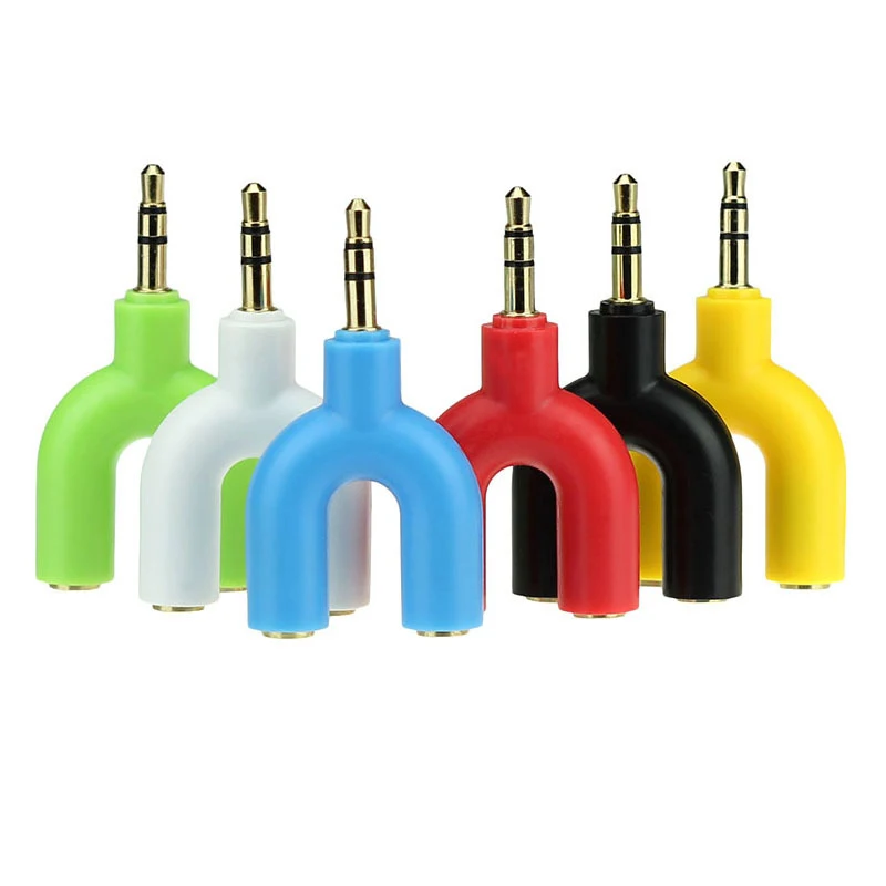 Female Adapter,Stereo Audio Splitter 