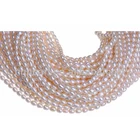 White Beads Pearl Whitepearl Pearls And Beads Wholesale 3-4mm AA Clean Round White Cultured Beads Pearl