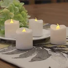 Gift Candle Gift Set Of 2 Warm White Flickering Flameless Tealight Gift Sets