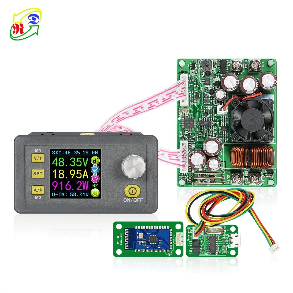 DPS5020 Programable Reductor de corriente constante de voltios Módulo de Fuente de alimentación USB BT 