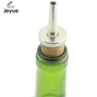 Red Wine Cheap Food Grade Stainless Steel Red Wine Bottle Cap With Pourer Free Sample Metal Wine Pourer Stopper