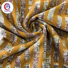 Satin Stripe Cheap Satin Fabric Latest Design Woven Satin Stripe Heavy Tiny Print Chiffon Fabric Cheap