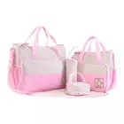 Bag Diaper Diaper Bag Mummy Large Capacity Custom Fashional Travel Nappy Mummy Bag Baby Boom 5pcs Diaper Bag