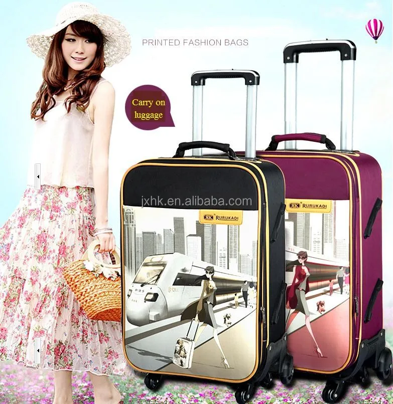 Leather Luggage Lightweight Luggage Bag 