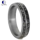 Wedding Band Titanium Ring Titaniumringstitanium Gentdes Jewelry Natural Deer Antler Wedding Band Custom Titanium Ring