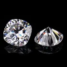 White Diamond D Color Pure White Diamond Cushion Shape Excellent Cut Diamond Moissanite