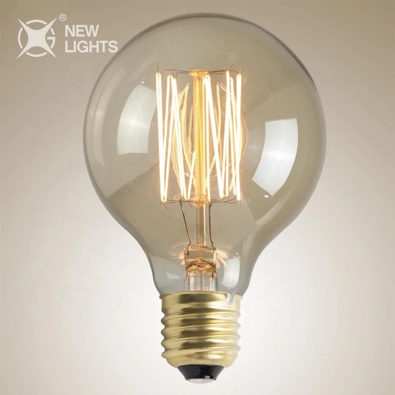 electric light,Thomas Edison decorated light edison electric light bulb 60w 40w string e27