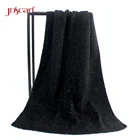 Long Black Hijabs Ninja Underscarf Neck Inner Nylon Magic And 1 Piece Red Shawl Wrap Hijab