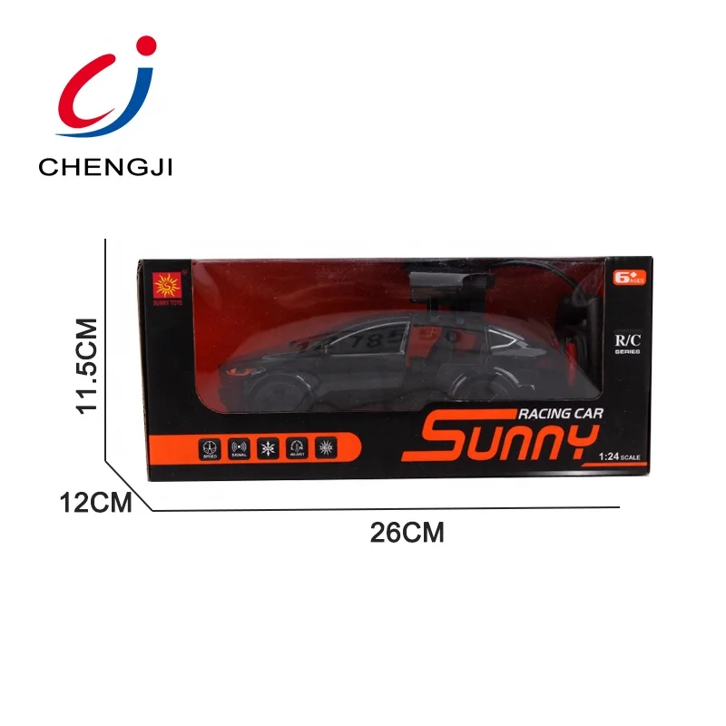 New trend product remote control toy 4 channel racing open door rc car 1:24