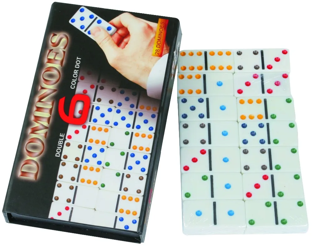 Popular Wooden Domino Double Six Dominoes Plastic For Sale