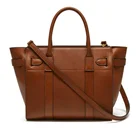 Leather Handbag Girls Small Zipped Leather Handbag
