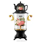 Manufacturer Turkish Electric 3.2L 2+1 Tea Mkaer China Manufacturer Iranian Turkish Russian Electric Samovar