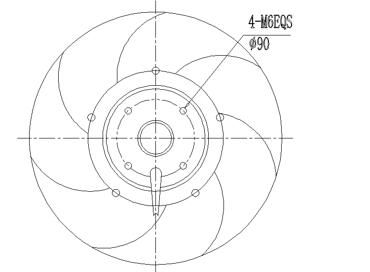 Centrifugal Fan, 315mm, 1420RPM - detail 12