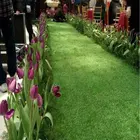 Garden 40mm Model L001 Natural Durable Autumn Artificial Grass Turf With PP Net SBR Latex Backing For Landscaping Garden Party