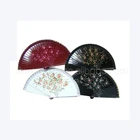 Folding Fan High Quality Spanish Hand Painted Dance Wooden Folding Hand Held Fan Handle