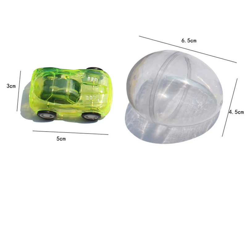 Yiwu Classic Style Plastic Capsule Mini Toy Car Diy Educational Surprise Egg for Kids Bulk Packing Wholesale Market