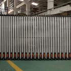 Gate Automatic Automatic Hot Sales Aluminum Alloy Retractable Gate For Automatic Remote Control Or Manual Control